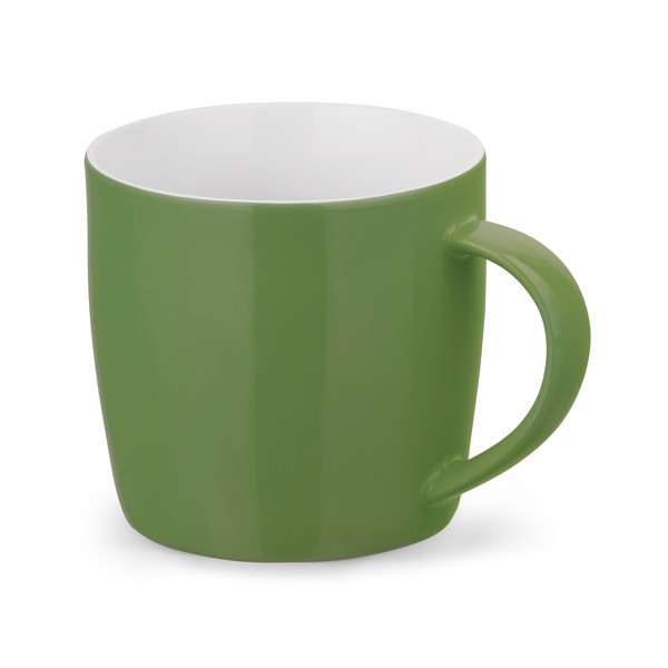 COMANDER. Ceramic mug 370 ml - Green