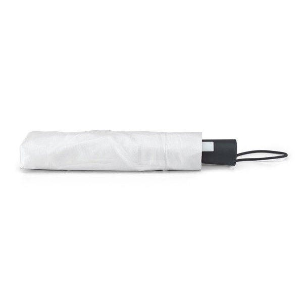 TOMAS. 190T polyester compact umbrella with automatic opening - White