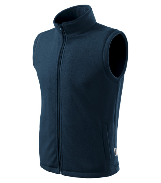 Fleece Vesta Unisex Rimeck® Next - Námořní Modrá / 2XL