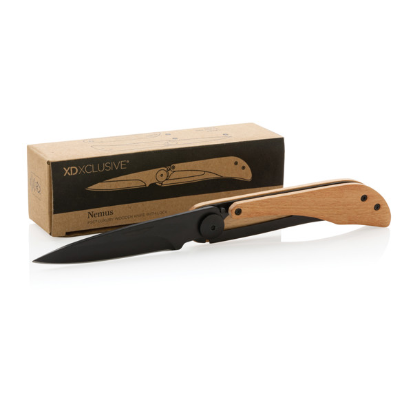 Nemus Luxury Wooden knife with lock