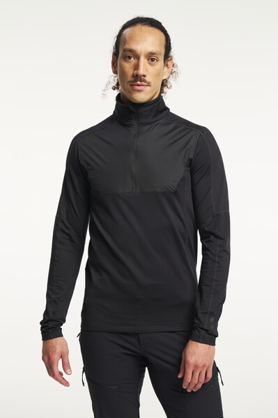 Txlite Windblock Half Zip M Black XXL