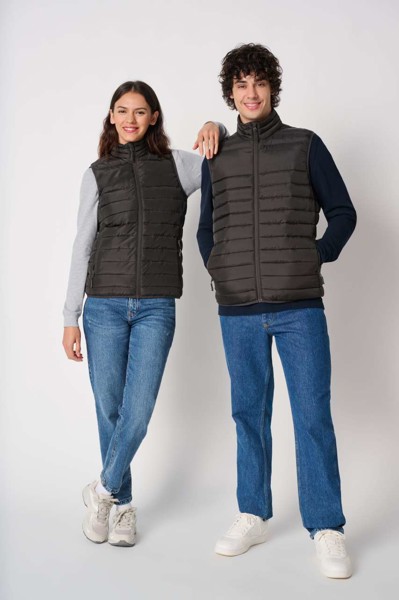 Ladies Padded Bodywarmer - Ideal Urban Khaki / XL