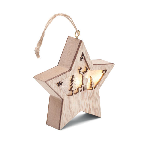MDF star with light Starlight