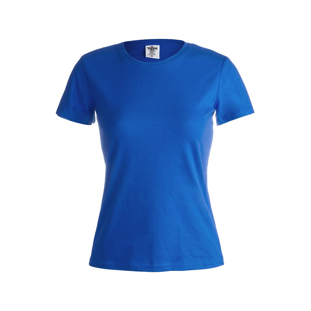 Camiseta Mujer Color "keya" WCS150 - Azul / L
