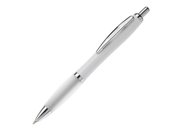 Stylo bille Hawaï blanc - Blanc / Blanc