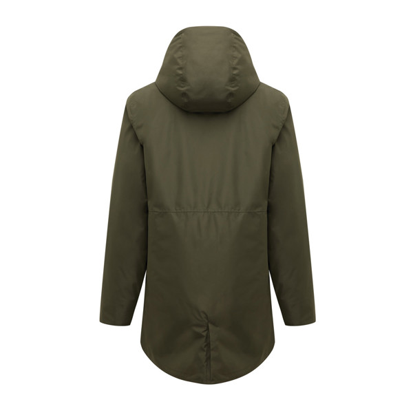 Thelon parka z recyklovaného polyesteru IQONIQ - Khaki / L