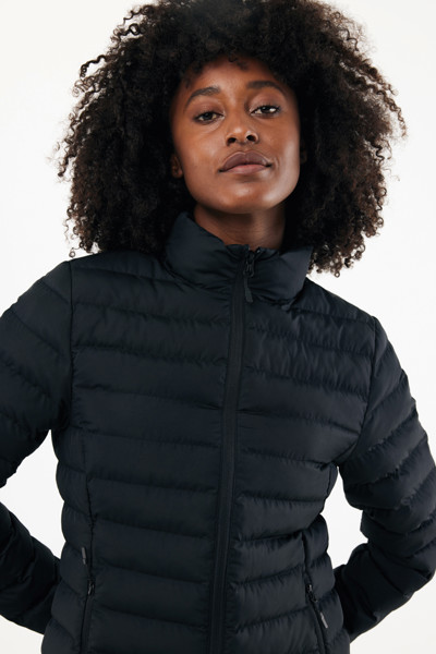 Doudoune femme en polyester recyclé IQONIQ Maiko - Noir / XXXL