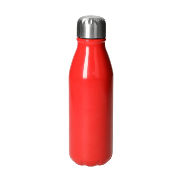 Aluminiumflasche "Colare", 0,5 L - Schwarz