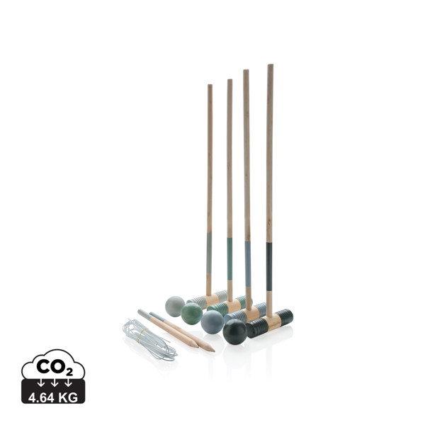 XD - Wooden croquet set