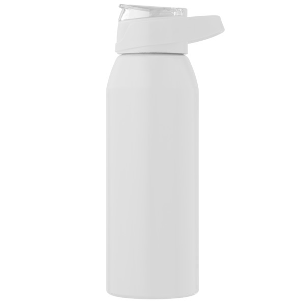 Lyse Recycled Stainless Steel Sport Bottle - 710 ml - White / 4 Colour inkjet