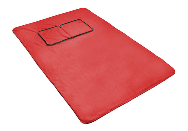2 in 1 blanket COMBO - red