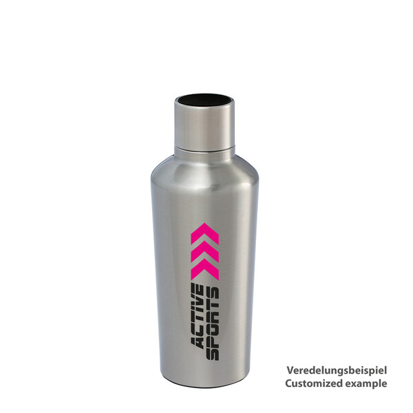 Bouteille isotherme DRINQEO 500 - argenté
