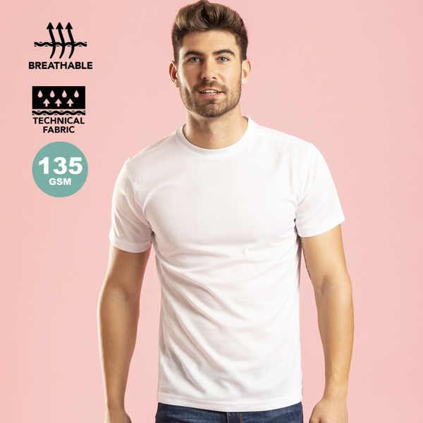 T-Shirt Adulte Tecnic Rox - Blanc / M