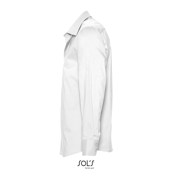 BRIGHTON Camisa hom 140g - Branco / 5XL