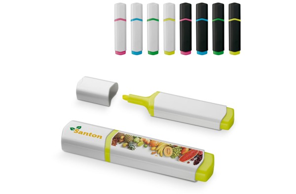 Highlighter - Hvid / Gul