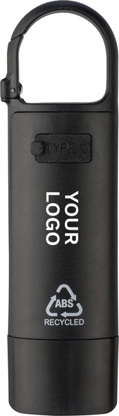 Mini lanterna em ABS reciclado Zai