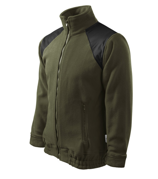 Fleece Unisex Rimeck® Jacket Hi-Q - Military / 2XL