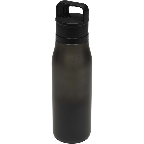 SMART 500 ml RCS recycled stainless steel double wall vacuum insulated tumbler - Black