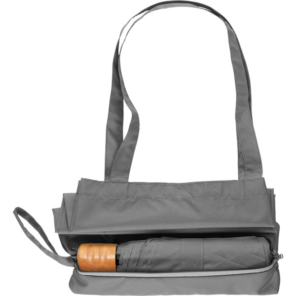 Taschenschirm ÖkoBrella Shopping - Grau Ws