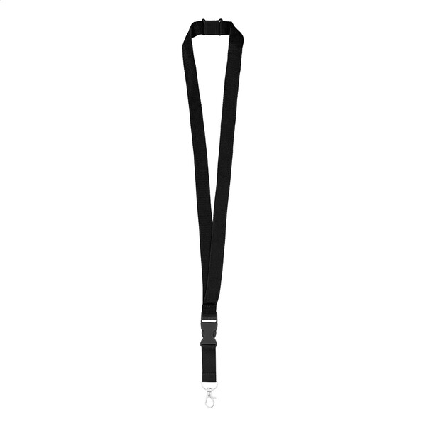 RPET lanyard Revent Plus - Black