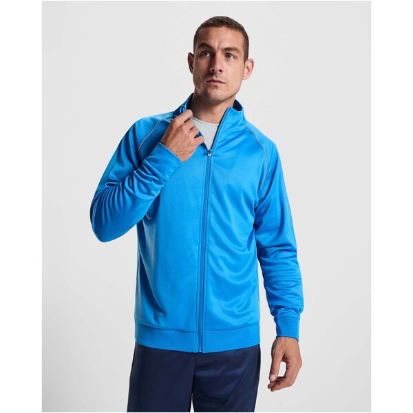 Valier full zip men's sweatshirt - Pink Fluor / M