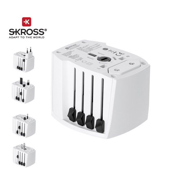Universal Travel Adapter Skross MUV USB 30W PD