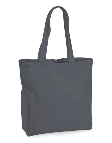 Organic Premium Cotton Maxi Tote - Black / ONE SIZE