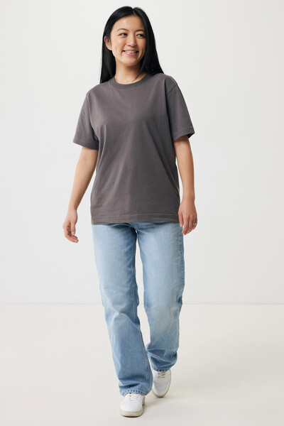 Iqoniq Kakadu relaxed recycled cotton t-shirt - Anthracite / XXL