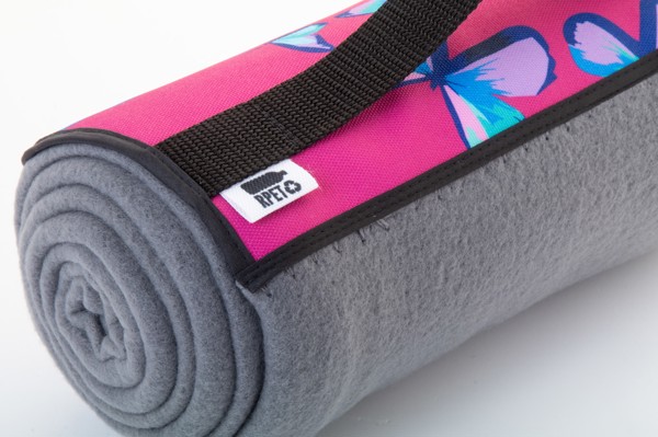 Custom Rpet Polar Blanket Reporta - Grey