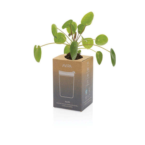 Kozarec Avira Alya, 300 ml, reciklirano jeklo - Bela