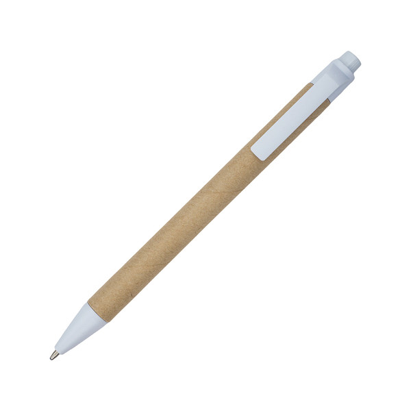 Mixy ballpen - White / Brown