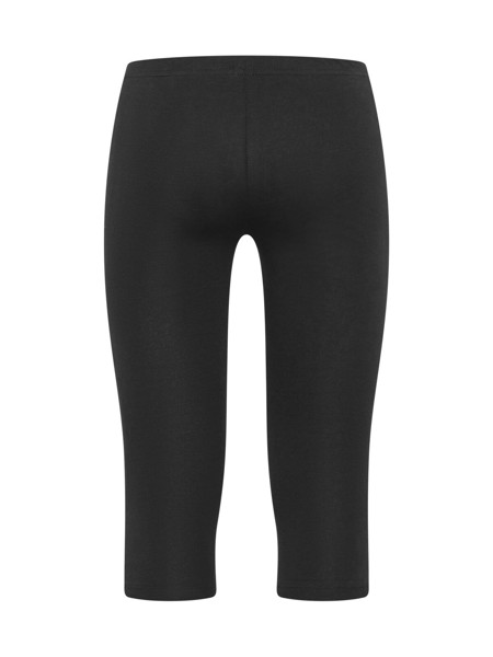 Girl's 3/4 leggins - Black / 5/6