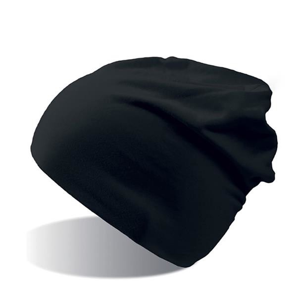 Gorro Flash , 95% Algodão/ 5% Spandex - Preto