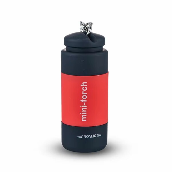 Rechargeable LED mini pocket flashlight - WHITE