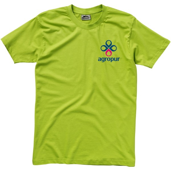 Męski T-shirt Ace z krótkim rękawem - Zielone jabłuszko / XL