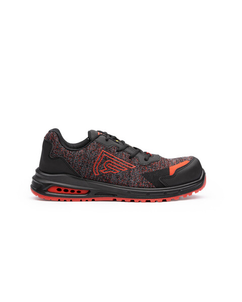 Workwear Shoe - Negro/Rojo Melange/Rojo Laboral / SIZE 47