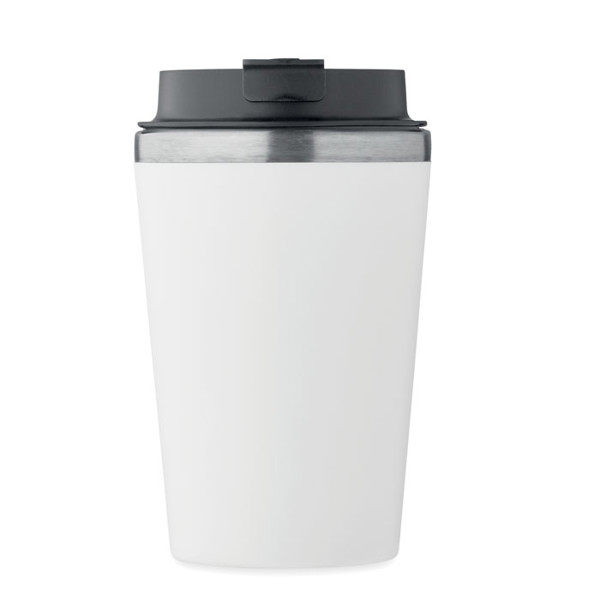 Ceramic lining tumbler 350 ml Blerm - White