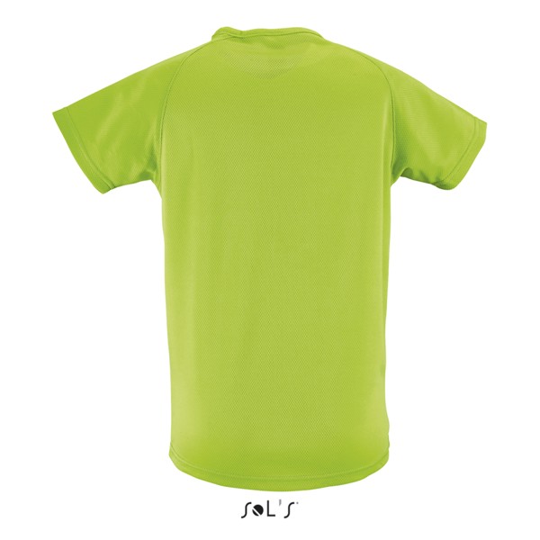 Sol's Sporty Kids' - Raglan-Sleeved T-Shirt - Apple Green / 10A