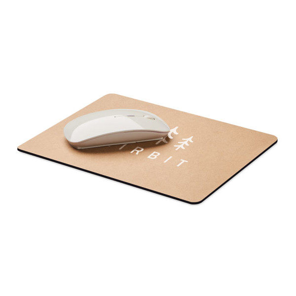 Floppy mouse mat recycled paper, rubber base