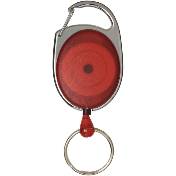 Gerlos roller clip keychain - Red
