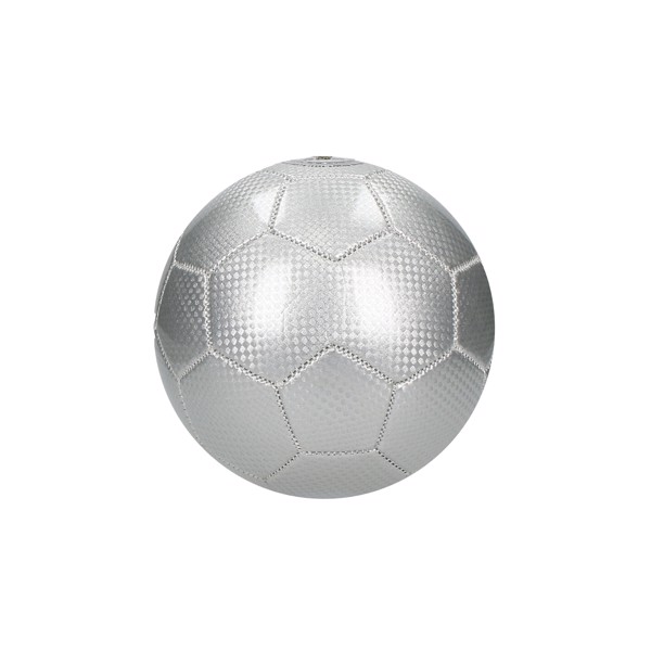 Fußball "Carbon", Klein - Silber