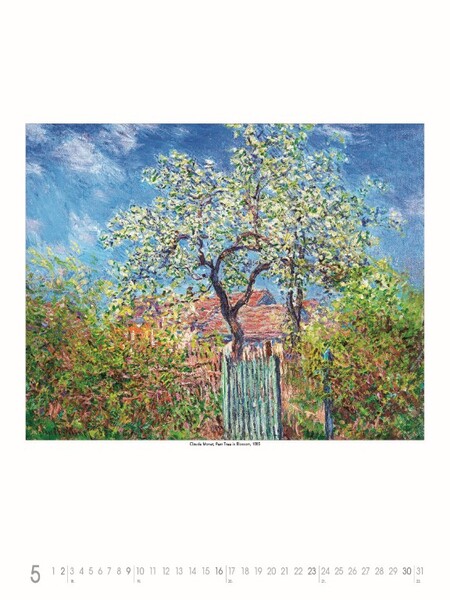 Nástenný Kalendár Claude Monet 2027