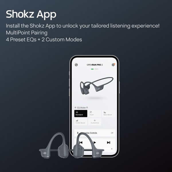 Shokz OpenRun Pro 2, Bluetooth in-ear headphones, USB-C