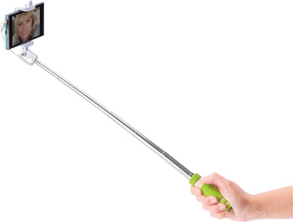 ABS selfie stick - Lime