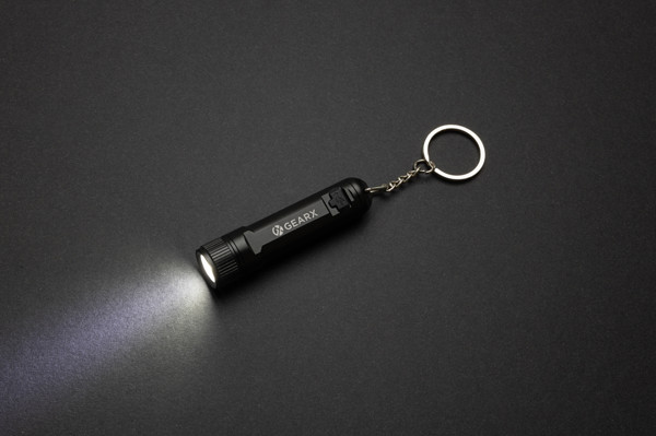 Gear X rechargeable ultra bright keychain torch