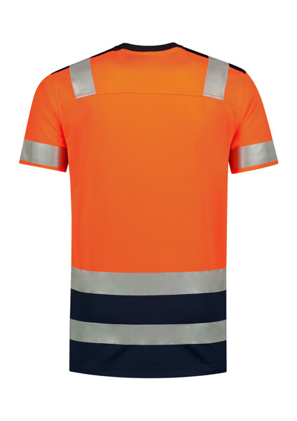 Tričko Unisex Tricorp T-Shirt High Vis Bicolor - Fluorescenčná Oranžová / 3XL