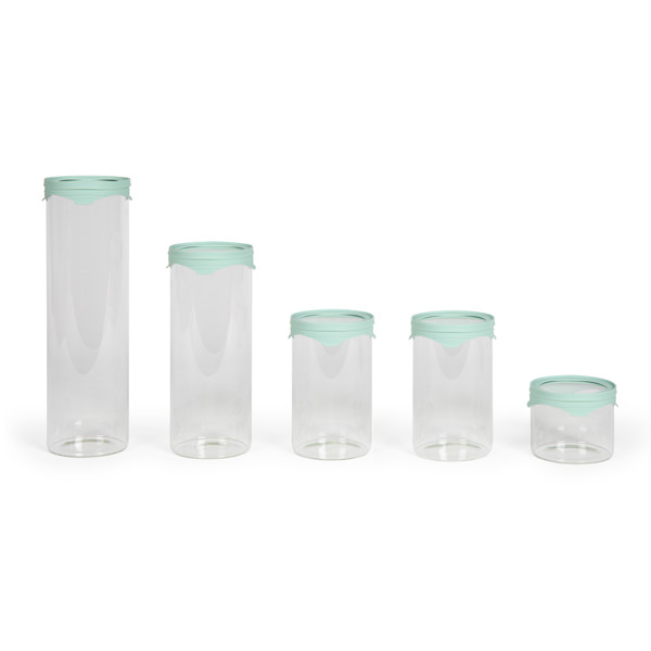Set de 5 bocaux de conservation