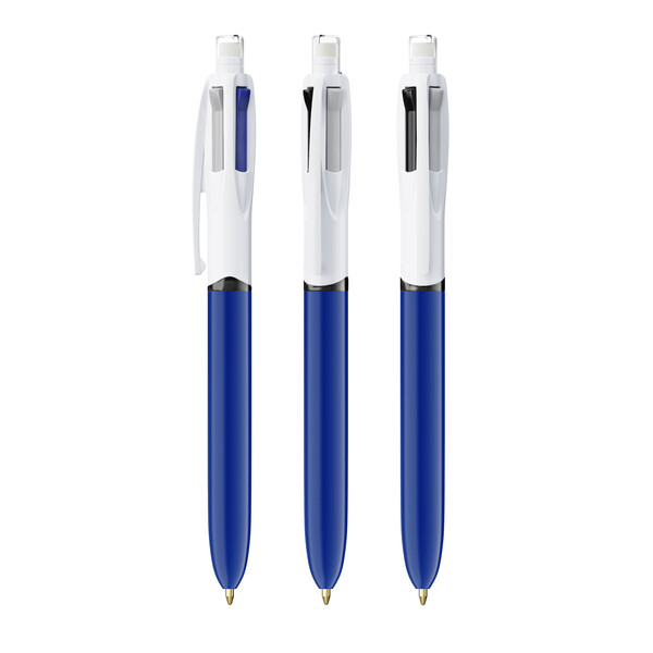 BIC® 4 Colours® 3+1 Inspire - Bleu Marine
