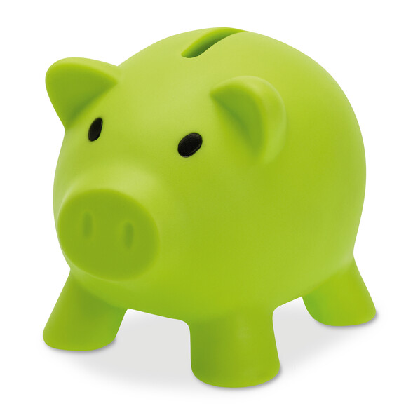 Tirelire Softco - Lime