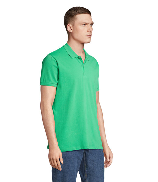 PLANET MEN polo 170g - Verde PrimaveraL